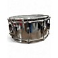 Used Rogers 14in Steel Shell Snare Chrome Drum thumbnail