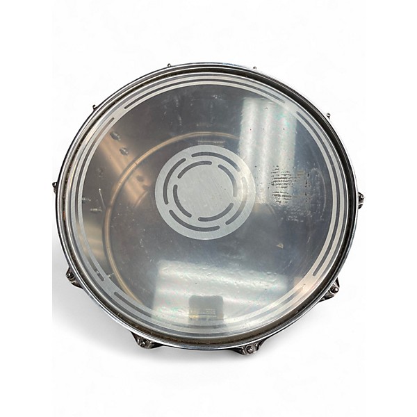 Used Rogers 14in Steel Shell Snare Chrome Drum