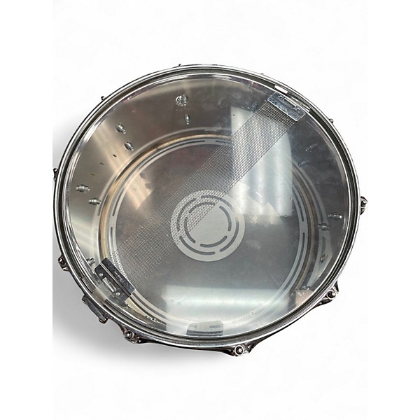 Used Rogers 14in Steel Shell Snare Chrome Drum