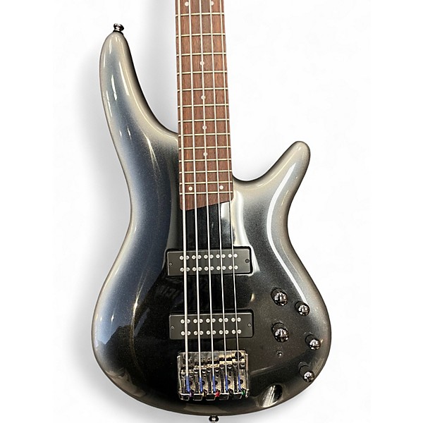 Used Ibanez SR305 5 String MIDNIGHT GRAY BURST  Electric Bass Guitar