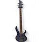 Used Ibanez BTB575FM Blue Electric Bass Guitar thumbnail