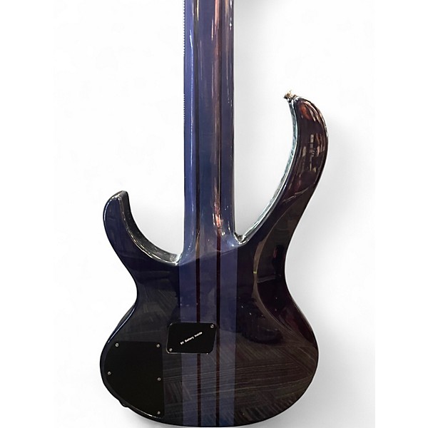 Used Ibanez BTB575FM Blue Electric Bass Guitar