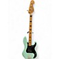 Used Squier Precision Bass Surf Green Electric Bass Guitar thumbnail