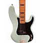 Used Squier Precision Bass Surf Green Electric Bass Guitar