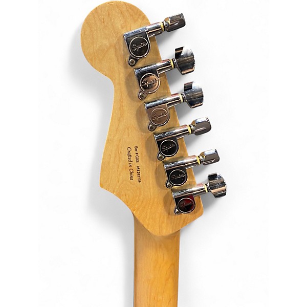 Used Squier Standard Stratocaster 2 Color Sunburst Solid Body Electric Guitar