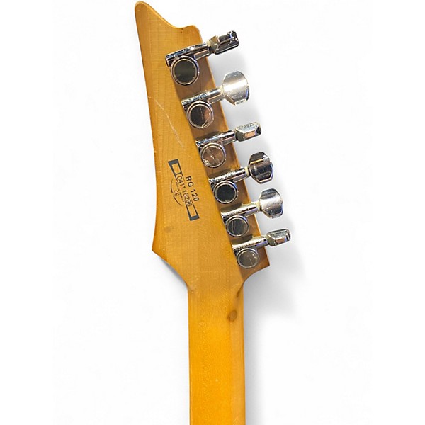 Used Ibanez RG120 Candy Apple Red Metallic Solid Body Electric Guitar