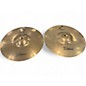 Used Zildjian 13in A Custom Hi Hat Pair Cymbal