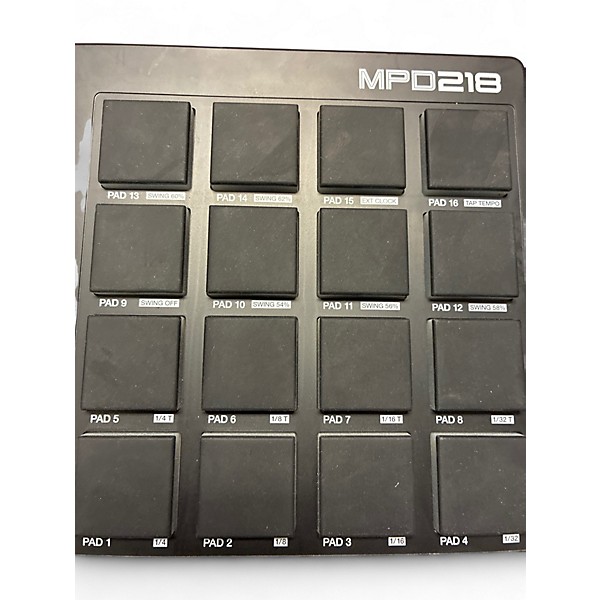 Used Akai Professional MPD218 MIDI Controller