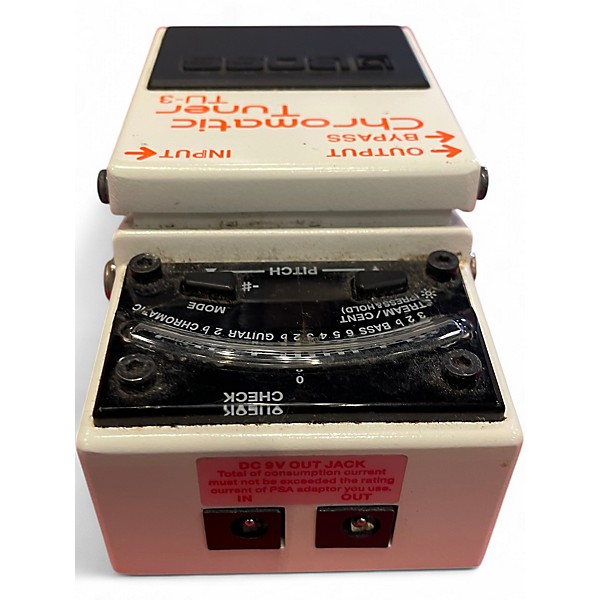 Used BOSS TU3 Chromatic Tuner Pedal