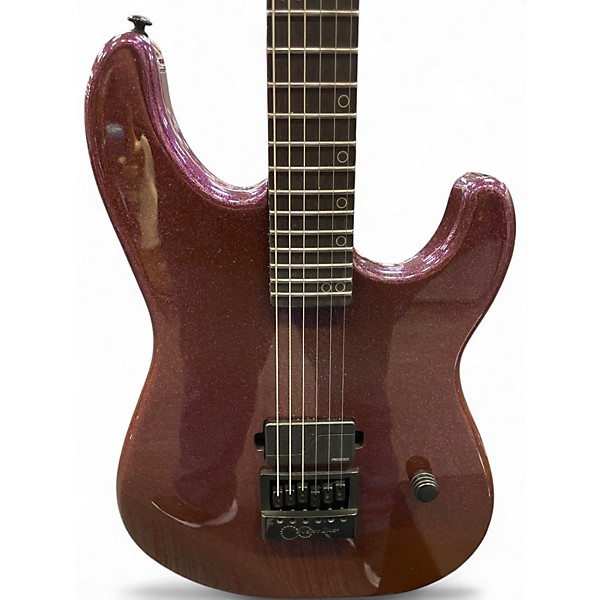 Used Schecter Guitar Research Danskimo-6 Purple Solid Body Electric Guitar