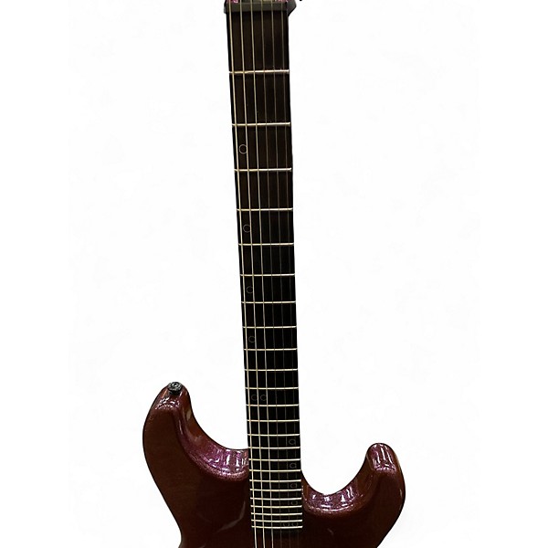 Used Schecter Guitar Research Danskimo-6 Purple Solid Body Electric Guitar