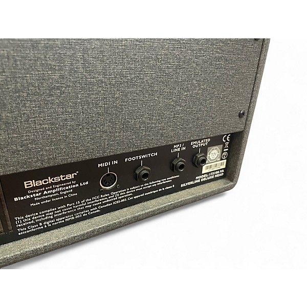 Used Blackstar silverline deluxe Solid State Guitar Amp Head