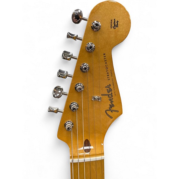 Used Fender Vintera 50s Stratocaster Daphne Blue Solid Body Electric Guitar