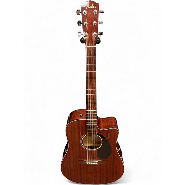 Used Fender CD60CE Mahogany Mahogany Acoustic Electric Guitar