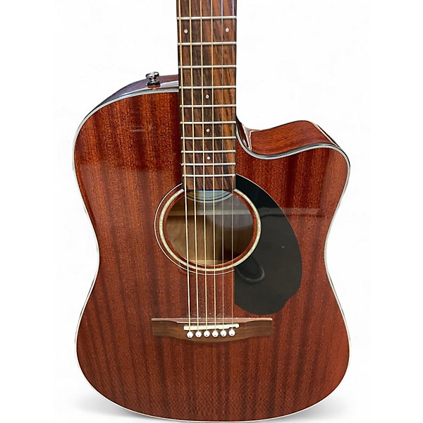 Used Fender CD60CE Mahogany Mahogany Acoustic Electric Guitar