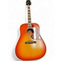 Used Epiphone Hummingbird 2 Tone Sunburst Acoustic Guitar thumbnail