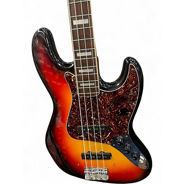 Used Aspen J BASS 2 Color Sunburst Electric Bass Guitar