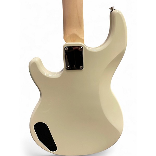 Used Yamaha Broadbass Alpine White Electric Bass Guitar