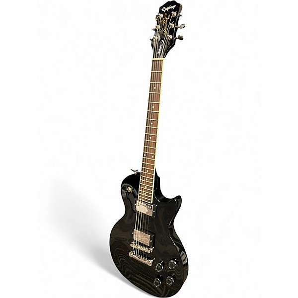 Used Epiphone LES PAUL TRIBUTE EBONY Solid Body Electric Guitar
