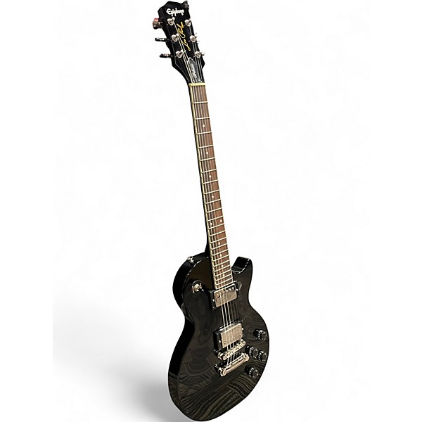 Used Epiphone LES PAUL TRIBUTE EBONY Solid Body Electric Guitar