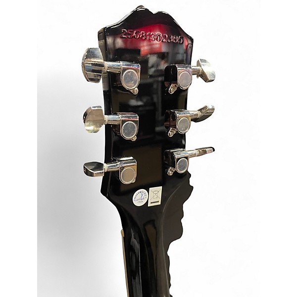 Used Epiphone LES PAUL TRIBUTE EBONY Solid Body Electric Guitar