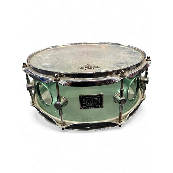 Used Spaun 13in Vented Coke Bottle Acrylic Cyan Drum