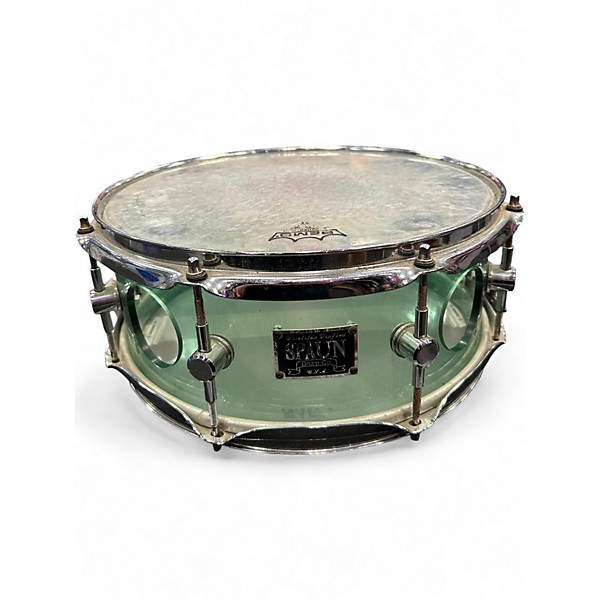 Used Spaun 13in Vented Coke Bottle Acrylic Cyan Drum