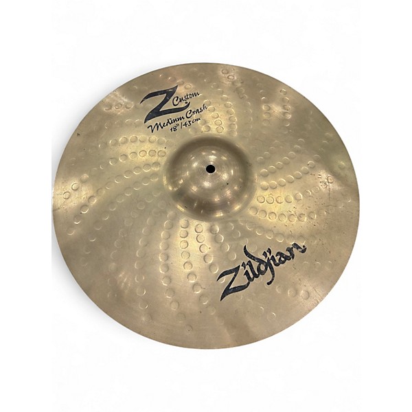 Used Zildjian 18in Z Custom Medium Crash Cymbal