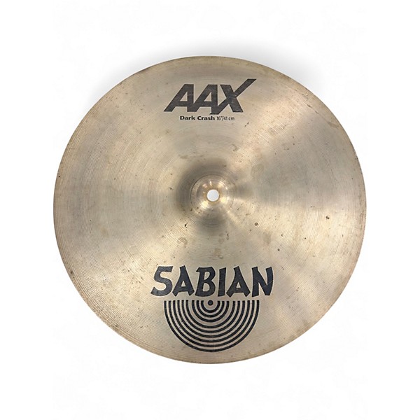 Used SABIAN 16in AAX Series Dark Crash Cymbal
