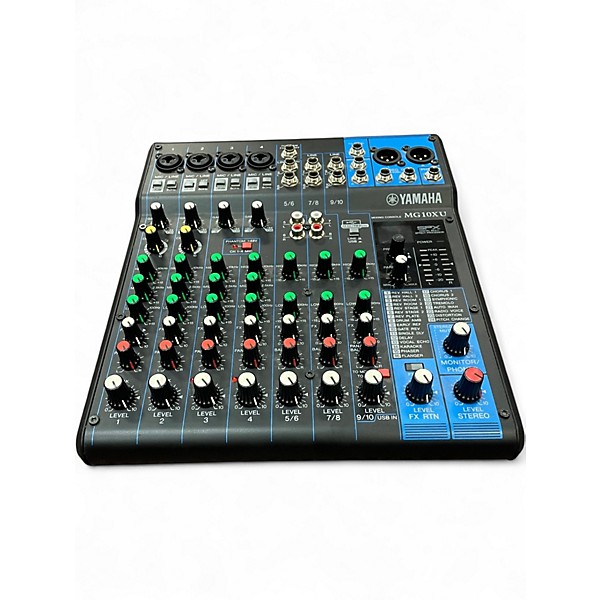 Used Yamaha MG10XU 10 Channel Mixer with Effects Unpowered Mixer