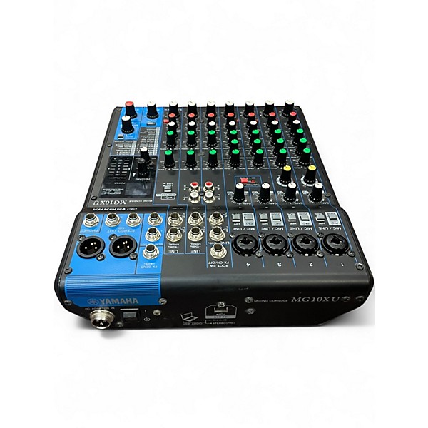 Used Yamaha MG10XU 10 Channel Mixer with Effects Unpowered Mixer