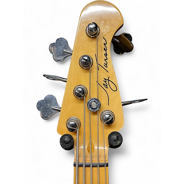 Used Jay Turser JTB445 Candy Apple Red Electric Bass Guitar