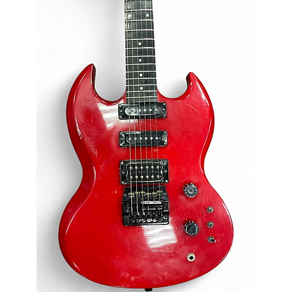 Vintage 1986 Gibson SG Special 400 Ferrari Red Solid Body Electric Guitar