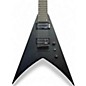 Used Jackson JS22 KING V 7 STRANG Black Solid Body Electric Guitar