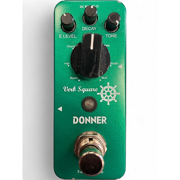 Used Donner Verb Square Effect Pedal
