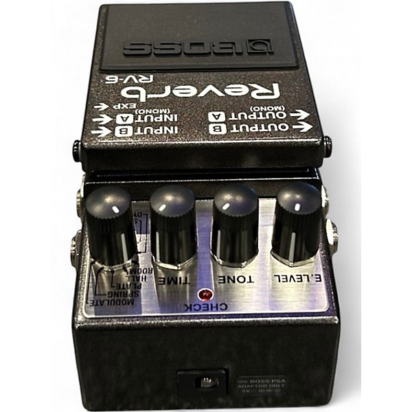 Used BOSS RV6 Digital Reverb Effect Pedal