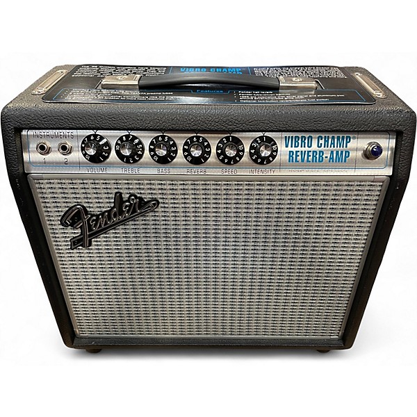 Used Fender vibro champ reverb Tube Guitar Combo Amp
