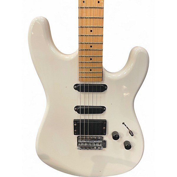 Used Aria SL-ST-3 Vintage White Solid Body Electric Guitar