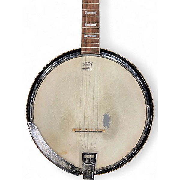 Used Aria BOWTIE DELUXE Natural Banjo