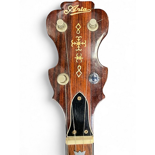 Used Aria BOWTIE DELUXE Natural Banjo