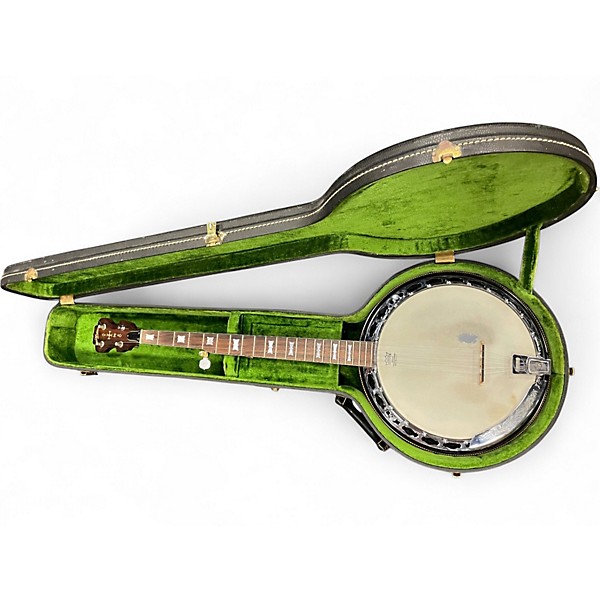 Used Aria BOWTIE DELUXE Natural Banjo
