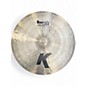 Used Zildjian 16in K Medium Dark Thin Crash Cymbal thumbnail