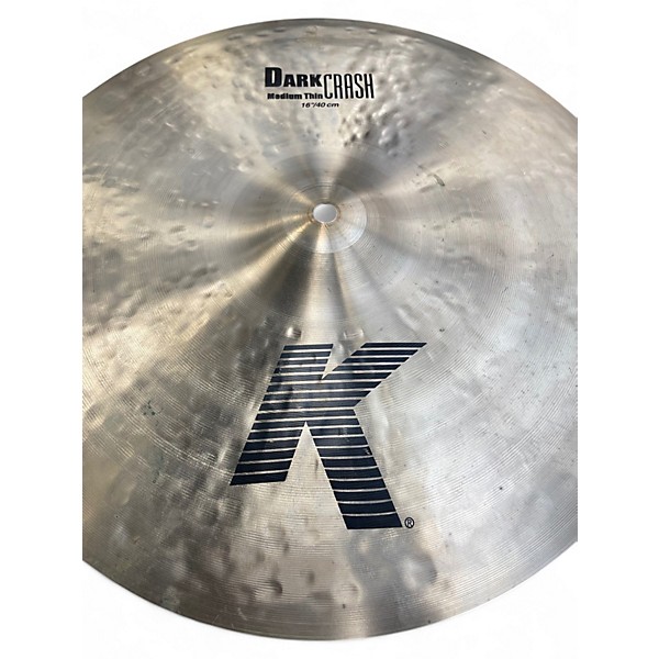 Used Zildjian 16in K Medium Dark Thin Crash Cymbal