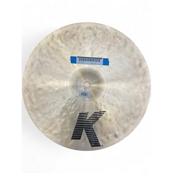 Used Zildjian 16in K Medium Dark Thin Crash Cymbal