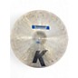 Used Zildjian 16in K Medium Dark Thin Crash Cymbal