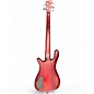 Used RockBass by Warwick STREAMER NT Trans Red Electric Bass Guitar