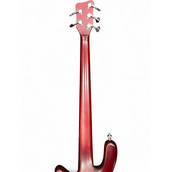 Used RockBass by Warwick STREAMER NT Trans Red Electric Bass Guitar