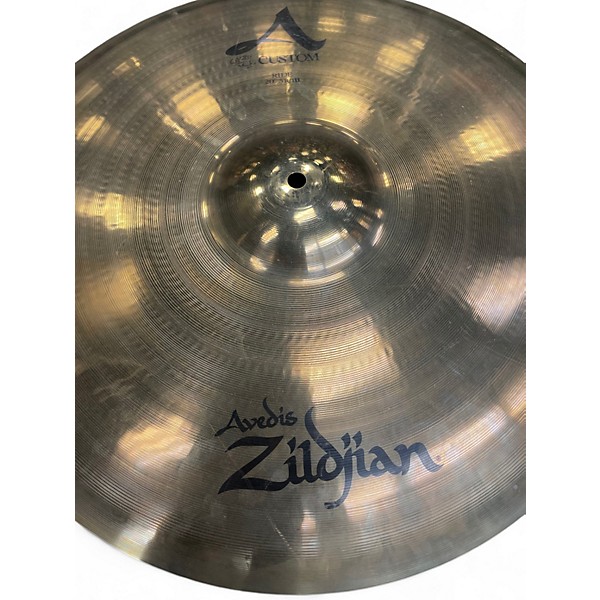 Used Zildjian 20in A Custom Ride Cymbal