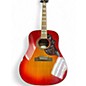 Used Epiphone Hummingbird 2 Color Sunburst Acoustic Guitar