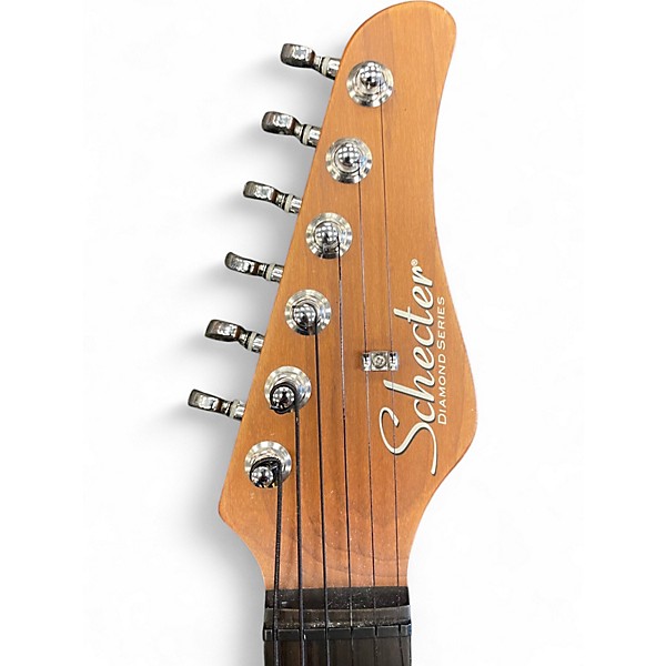 Used Schecter Guitar Research Nick Johnston Traditional HSS Atomic Green Solid Body Electric Guitar